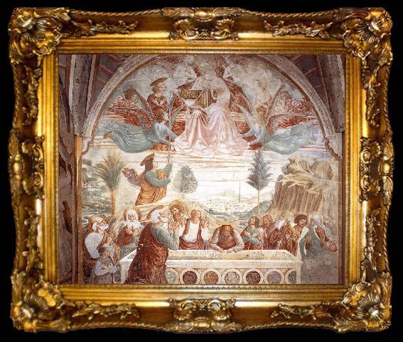 framed  GOZZOLI, Benozzo Assumption of the Virgin sdtg, ta009-2